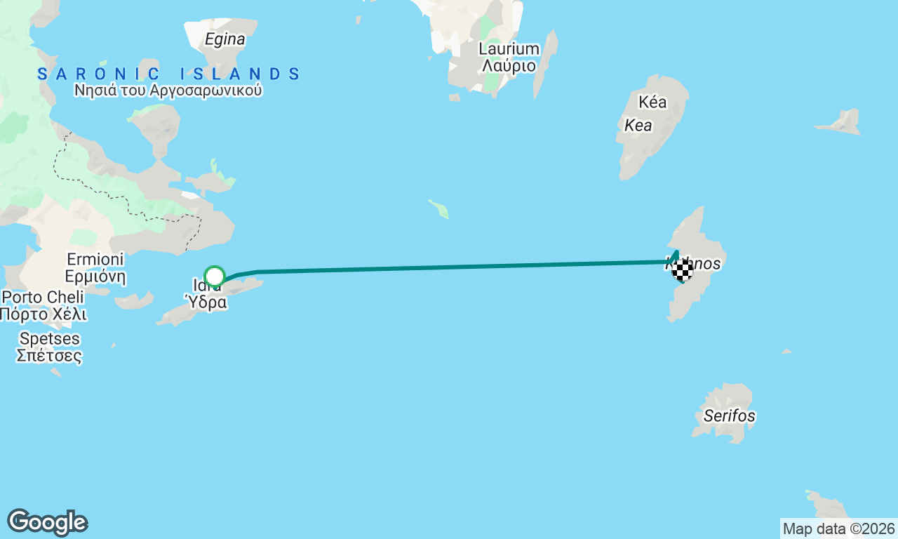 Voyage map