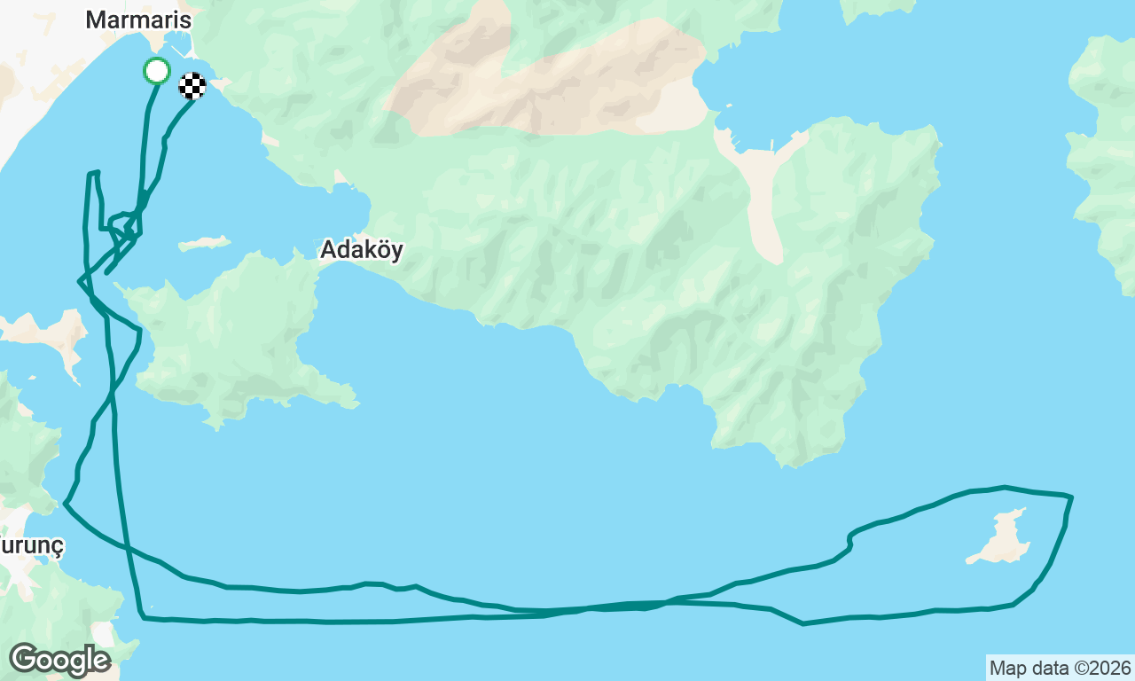 Voyage map