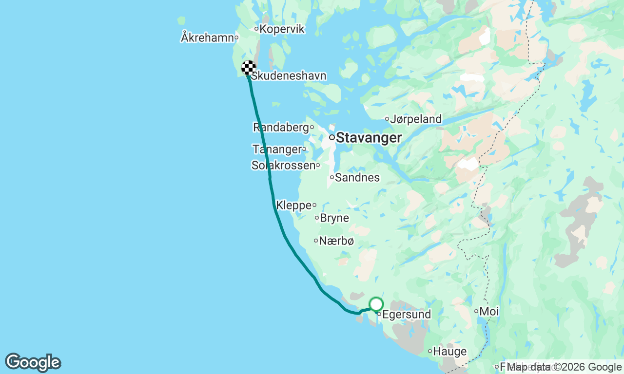Voyage map