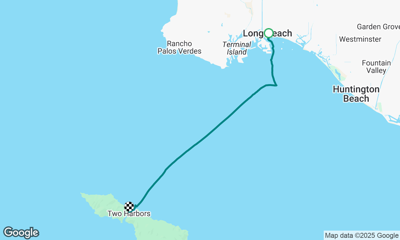 Long Beach to Two Harbors