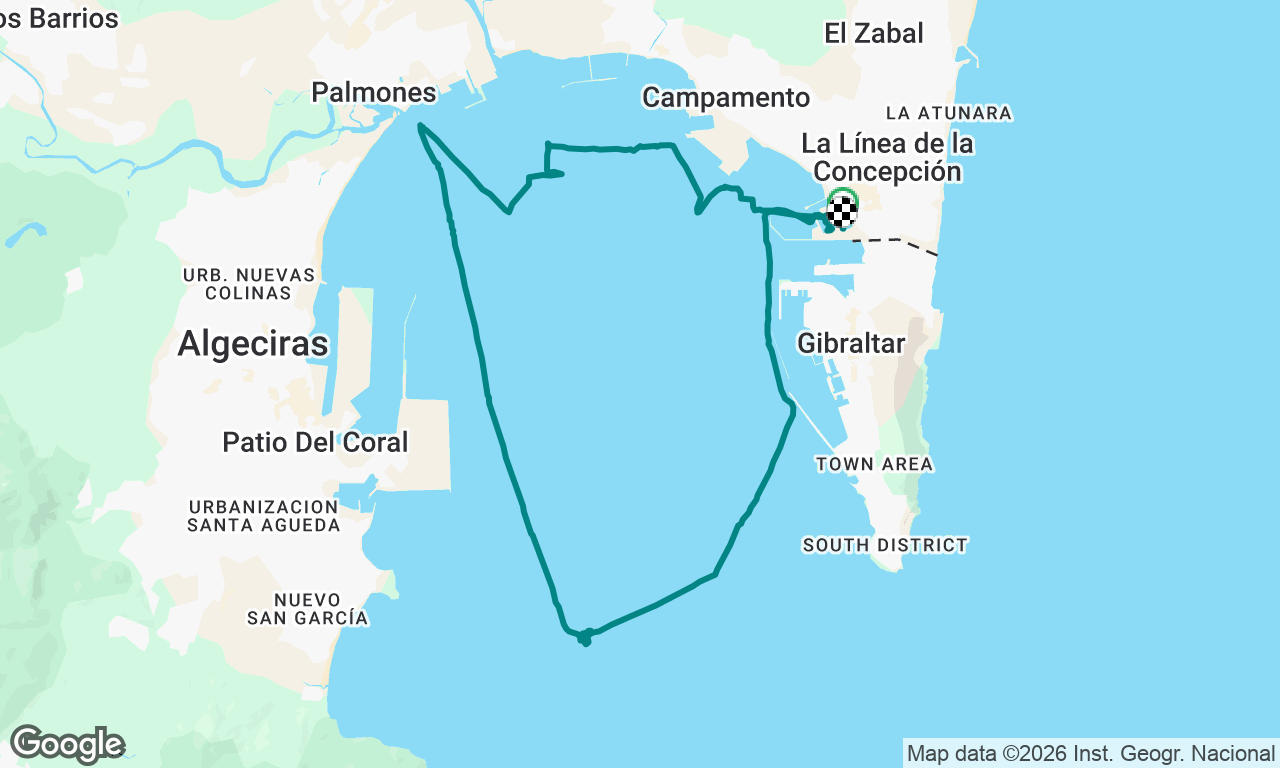 Voyage map