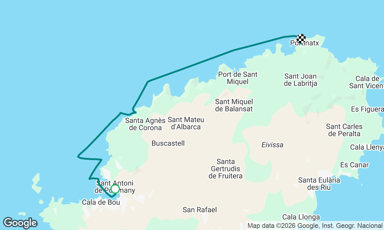 Voyage map