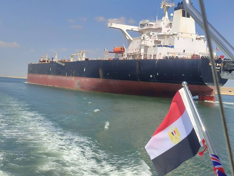 Voyage photo from Cyprus to Suez canal