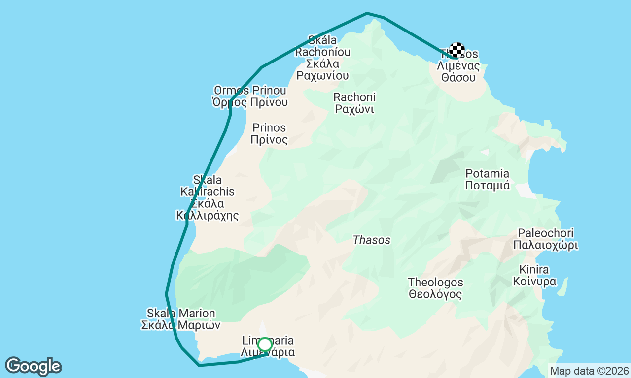 Voyage map