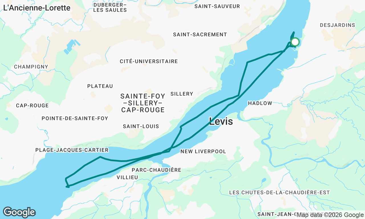 Voyage map