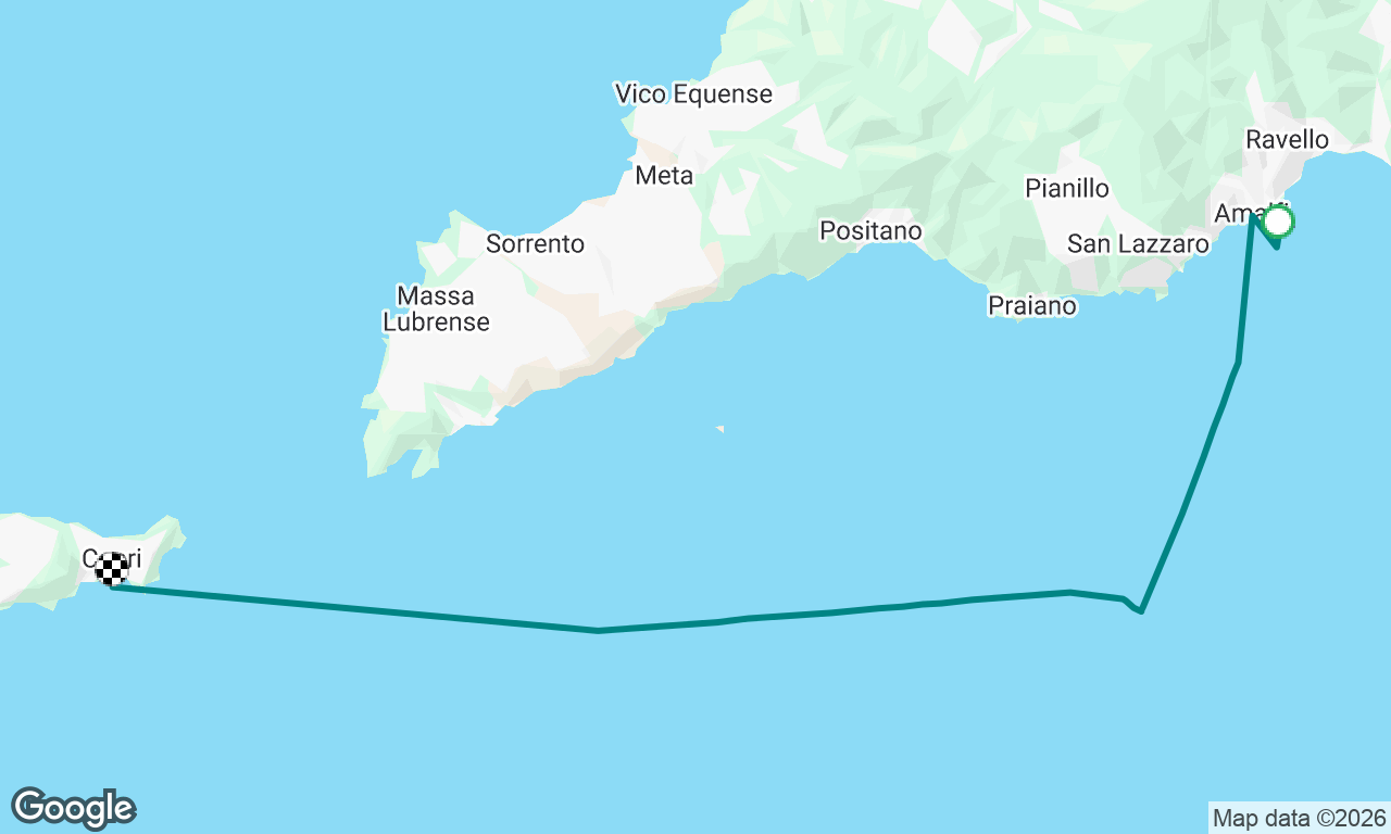 Voyage map