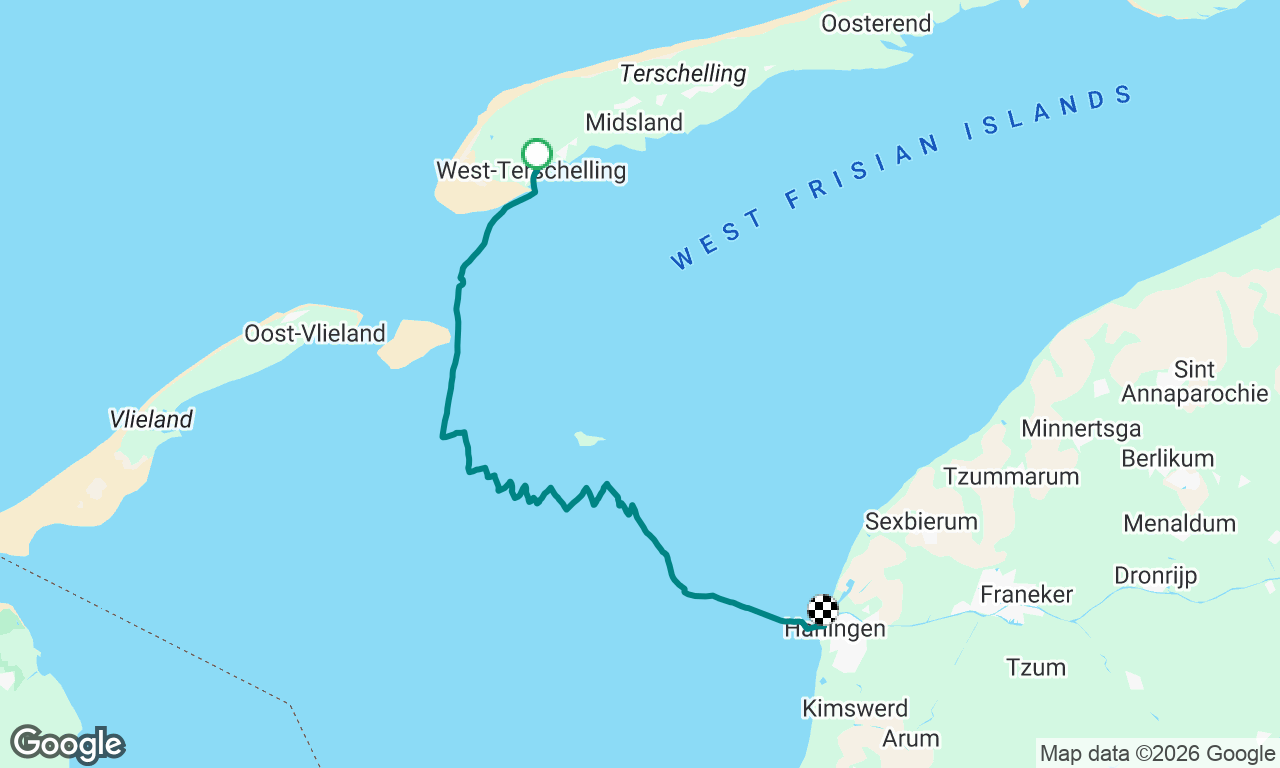 Terschelling to Harlingen