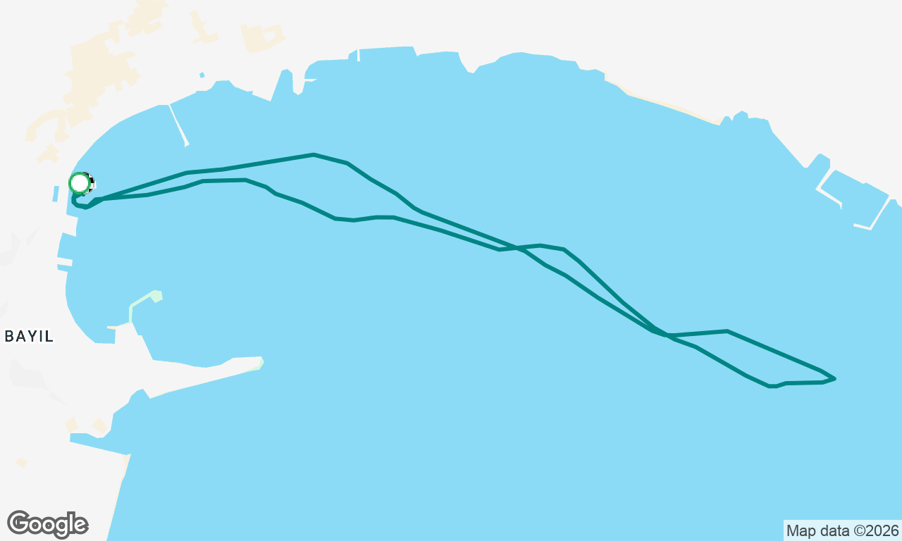 Voyage map