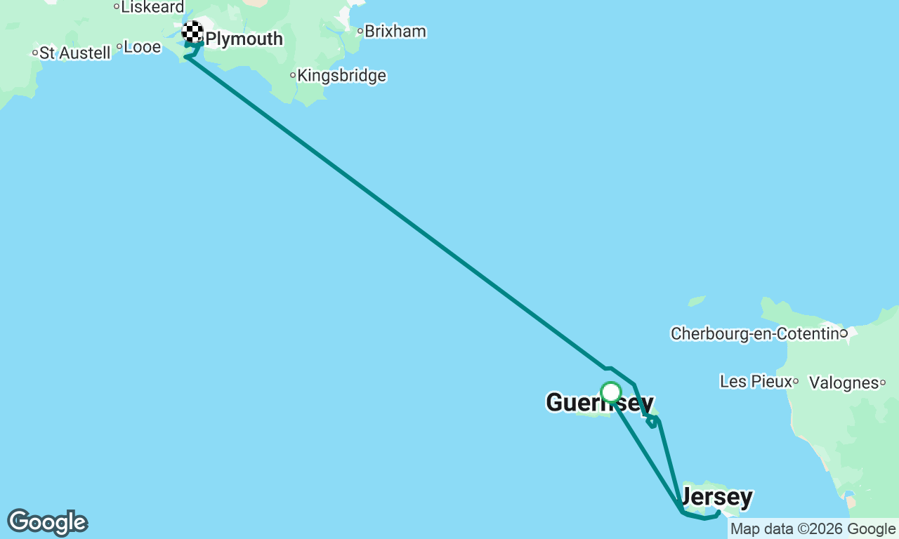 Voyage map
