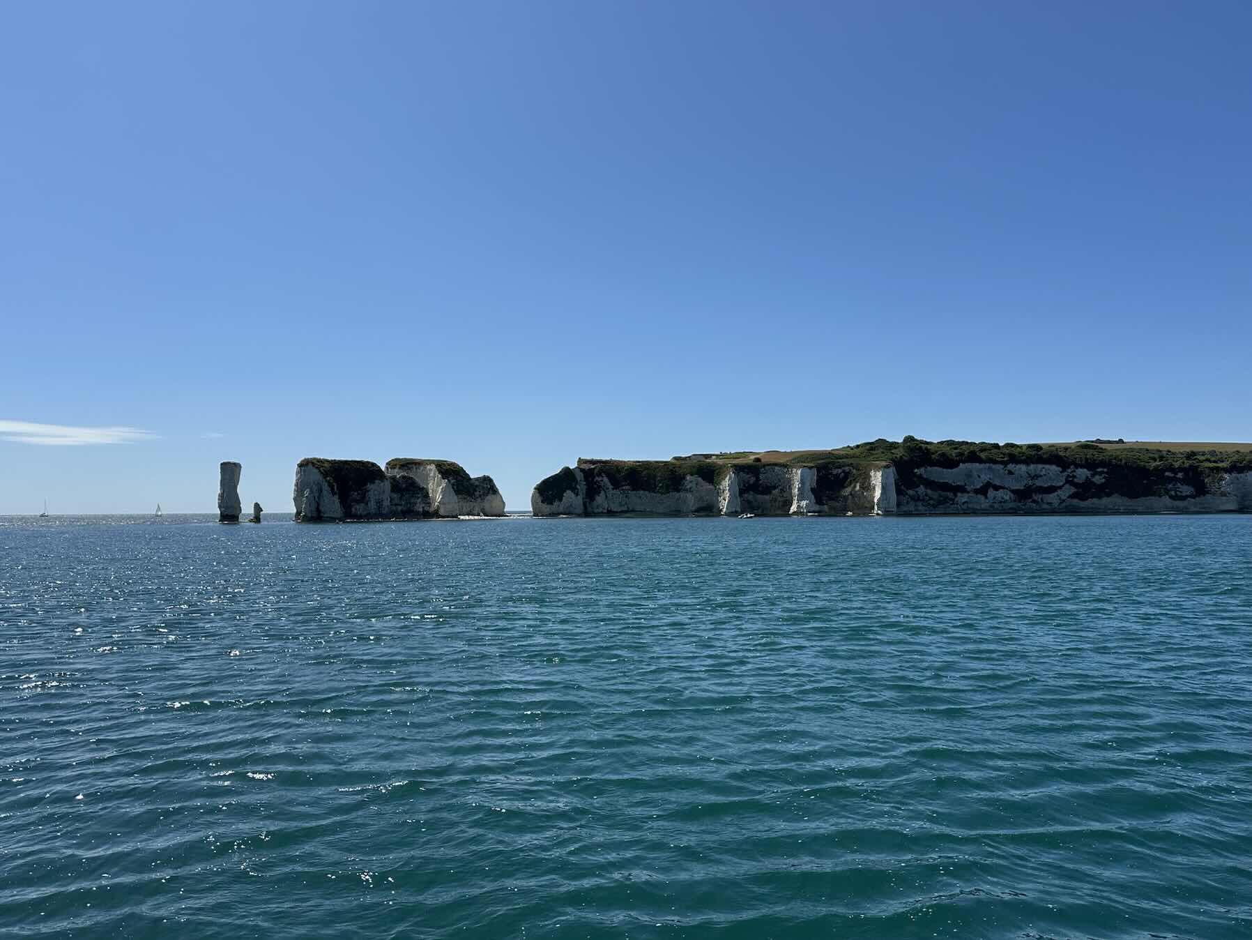Return Weymouth to Gosport; motored close to cliffs to Swanage. Solenoid broke Studland so nice sail back and towed into Gosport by SeaStart_76D0EE77-4E13-465A-88DB-80E268B4DFA5