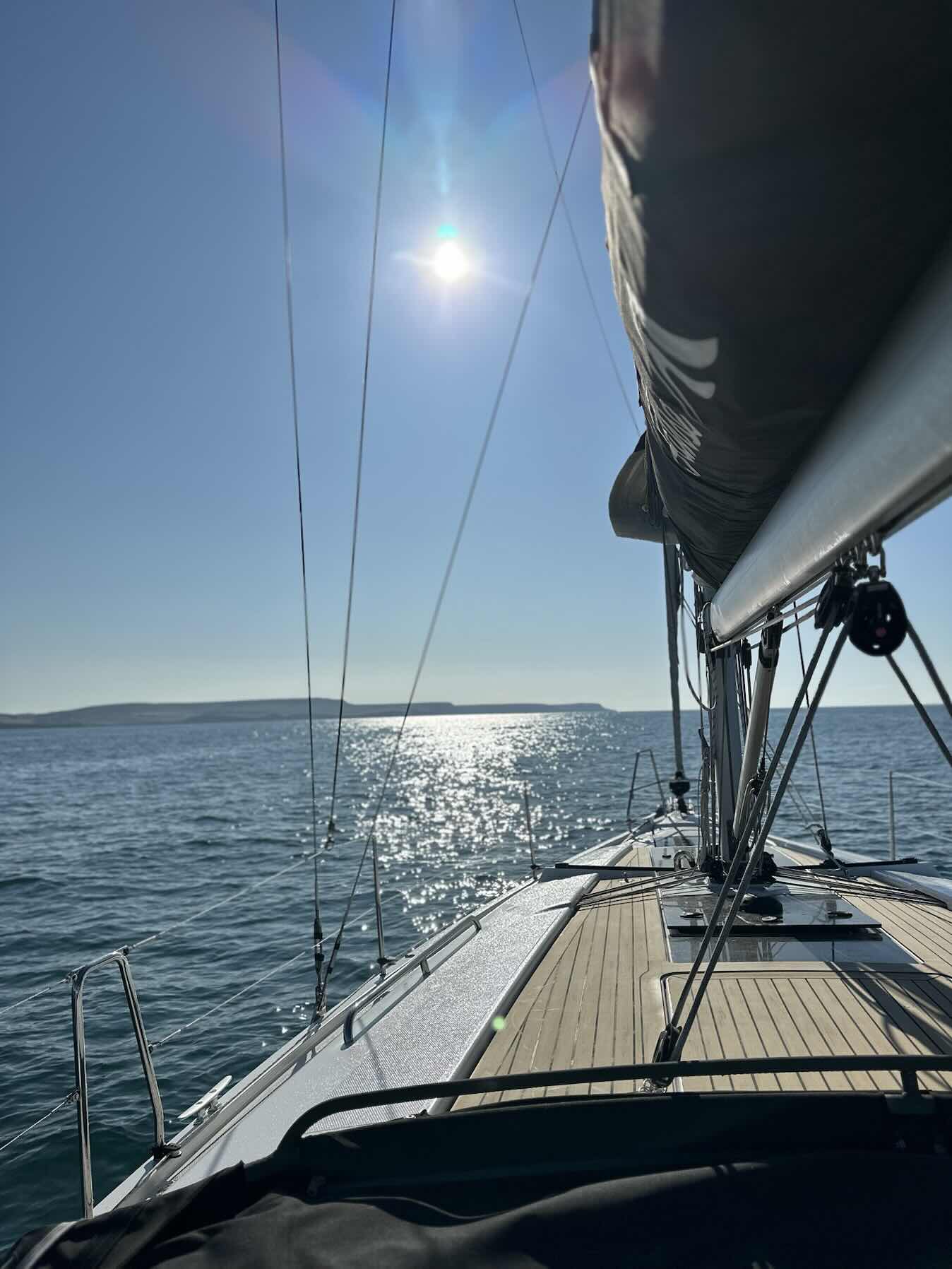 Return Weymouth to Gosport; motored close to cliffs to Swanage. Solenoid broke Studland so nice sail back and towed into Gosport by SeaStart_B6A93C9A-AAFC-4FAC-BA59-3293AEA5DE09