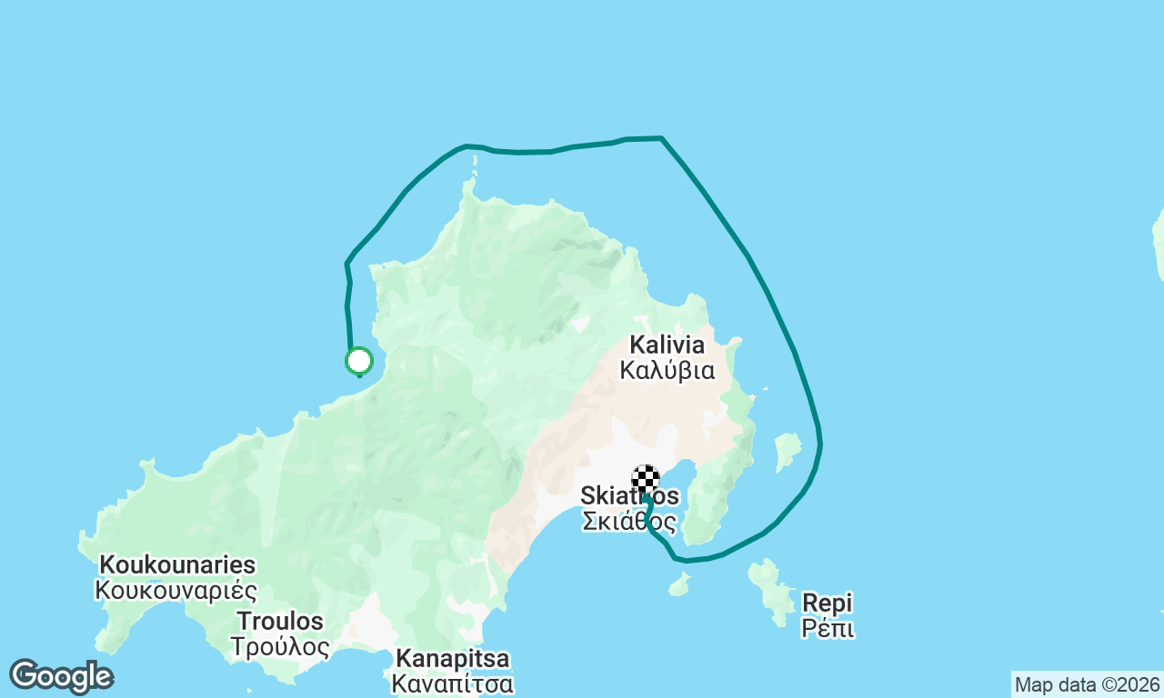 Voyage map