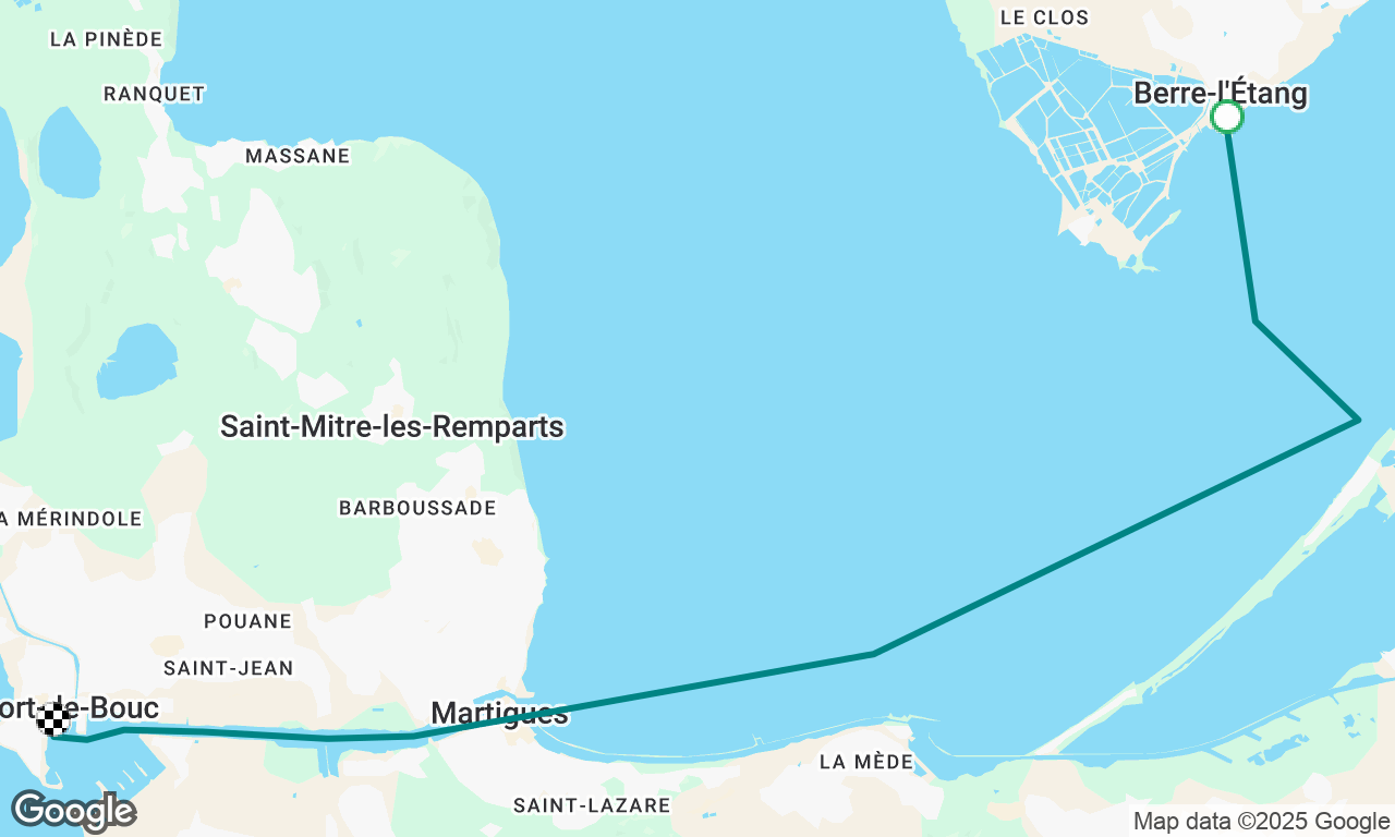 Voyage map