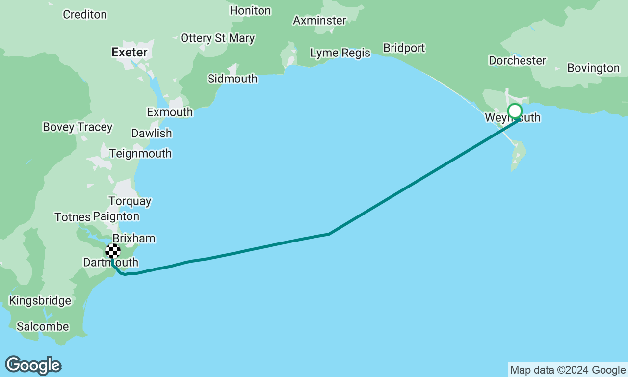 Weymouth to Dartmouth