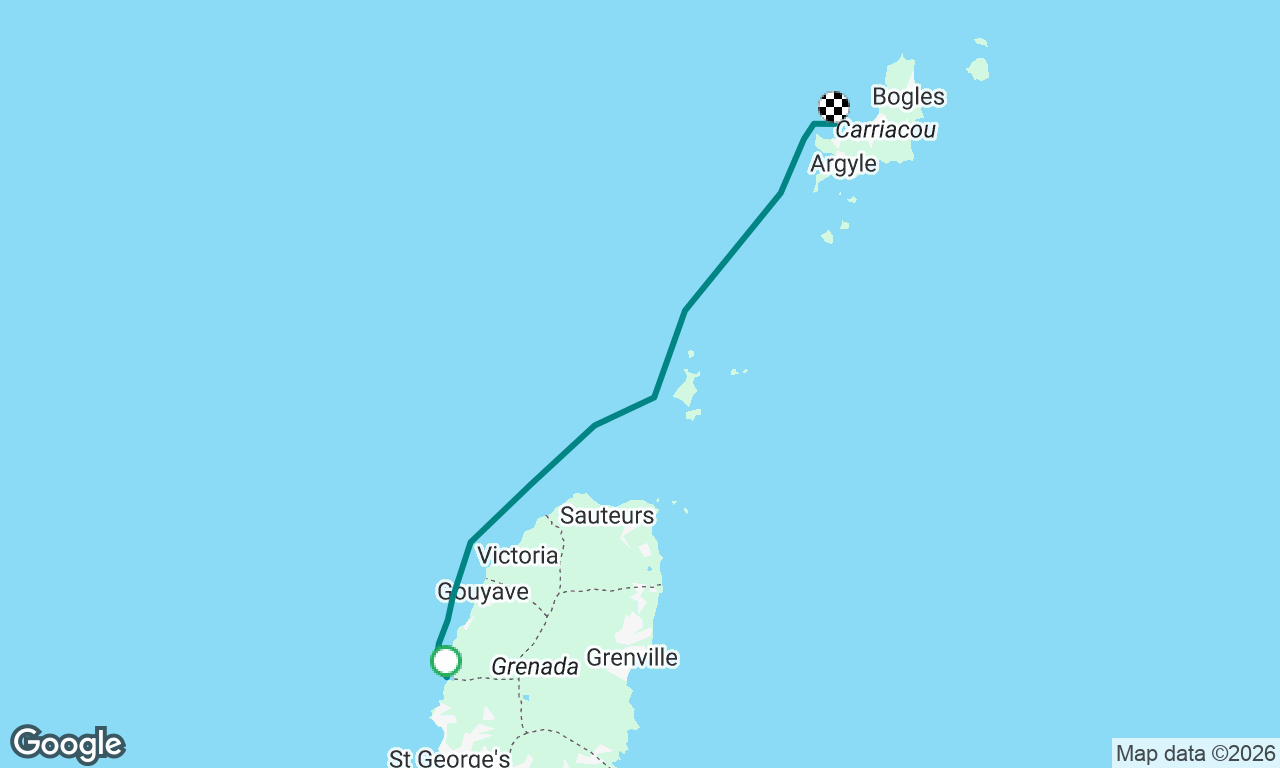 Voyage map