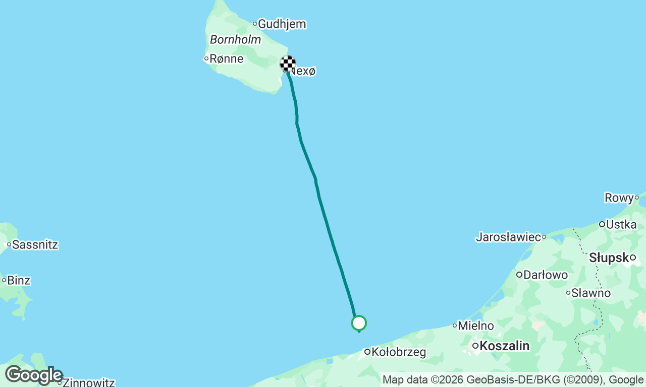 Voyage map