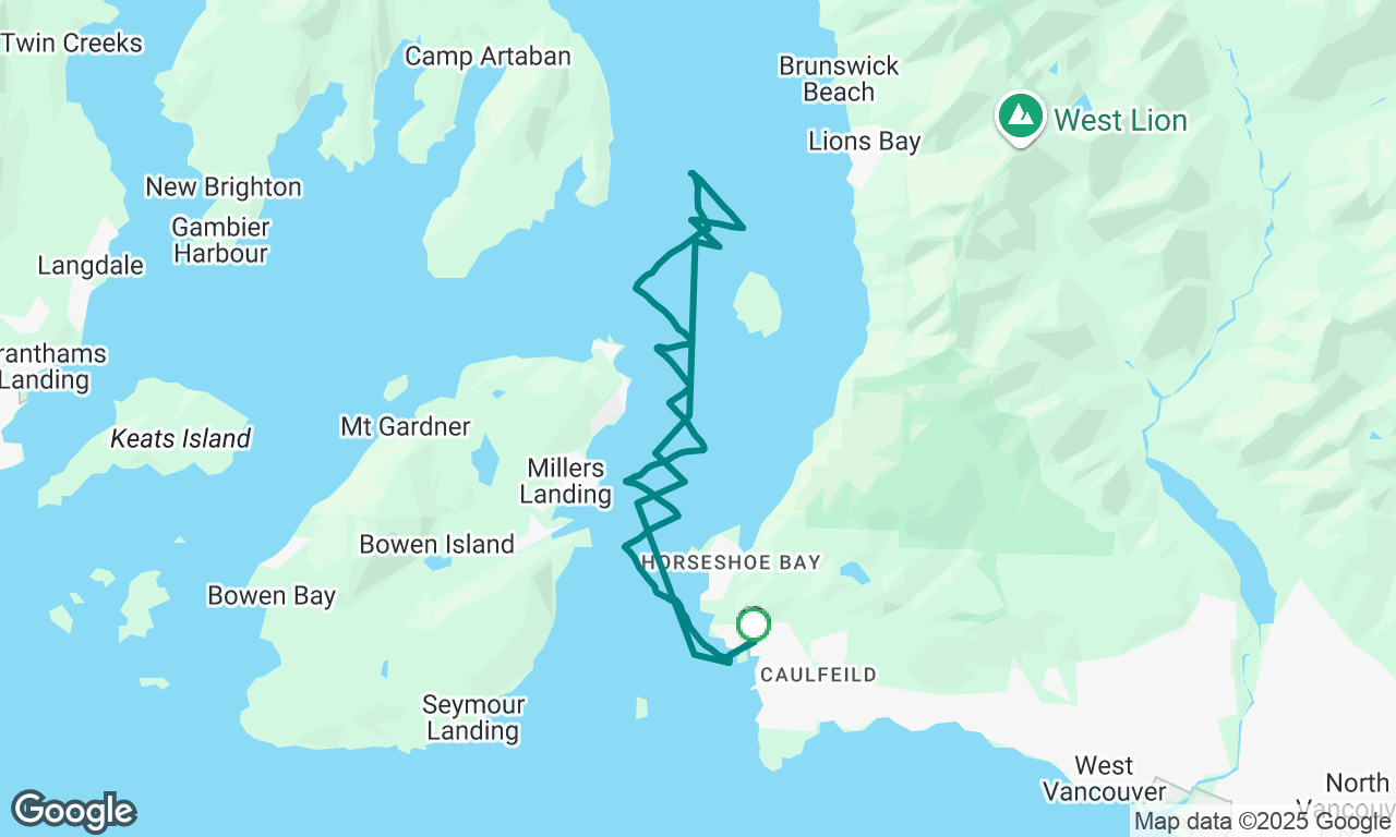 Day Sail in Howe Sound
