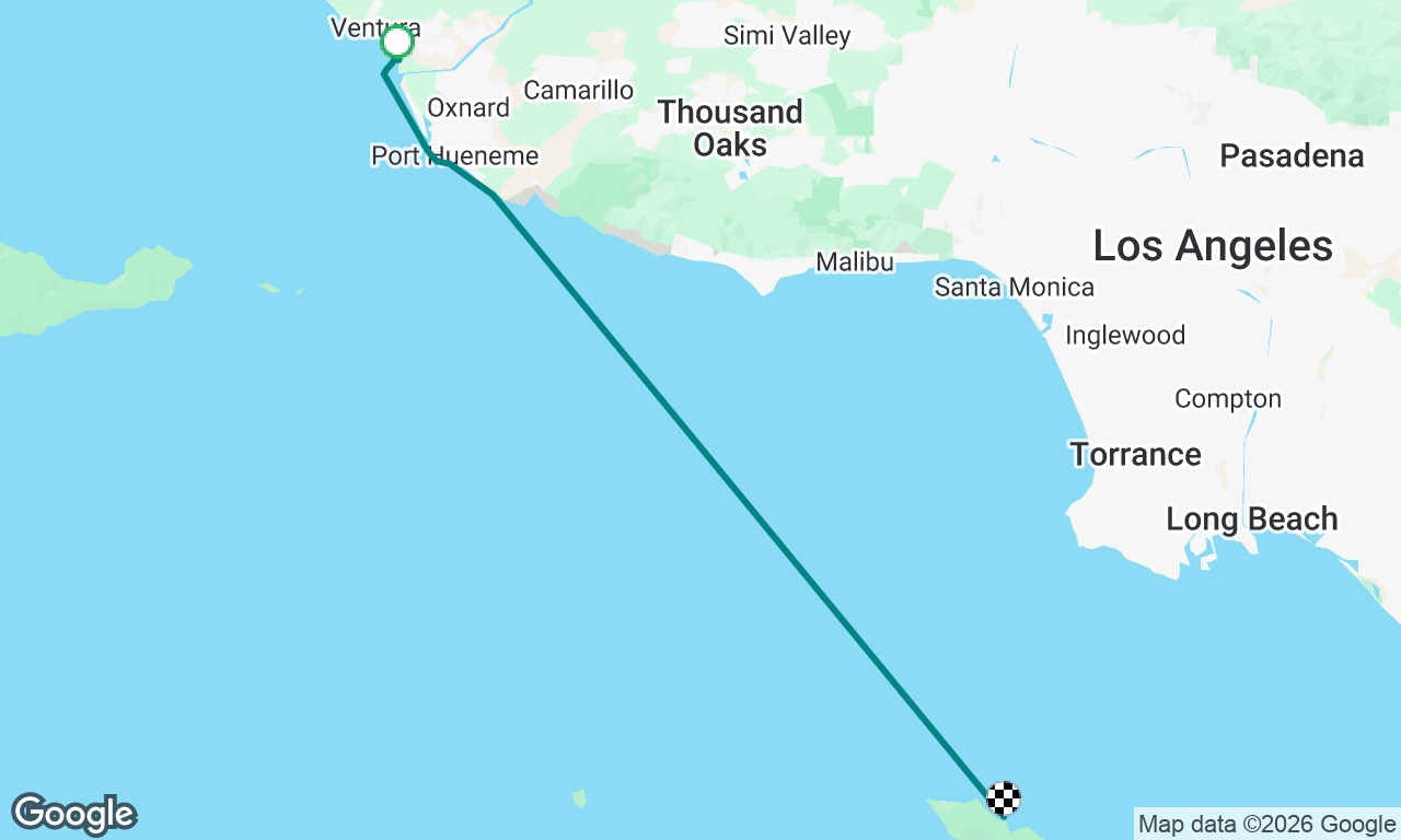 VWM to Emerald Bay
VYC Cruise Out