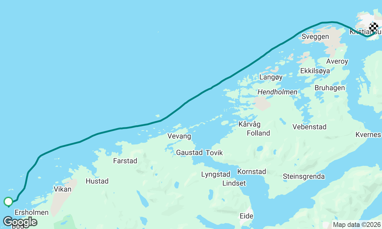 Voyage map