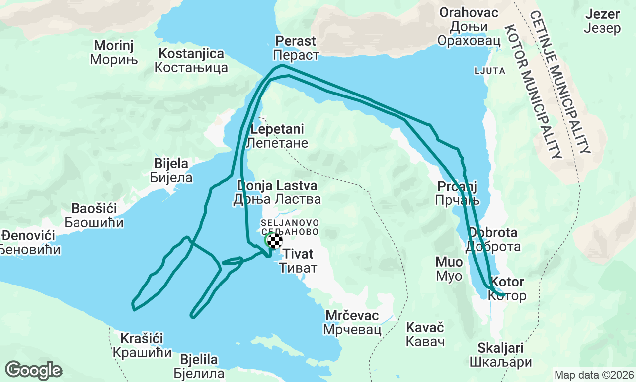 Voyage map