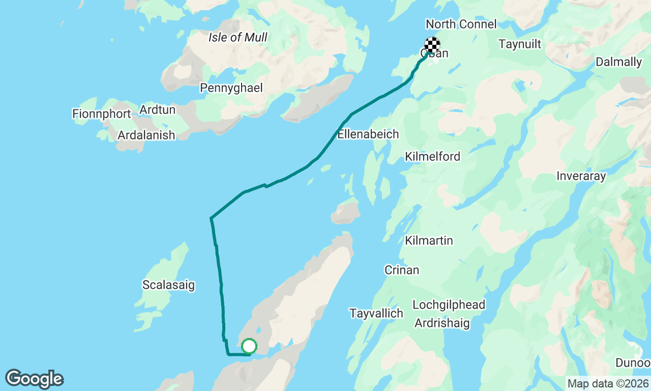Voyage map