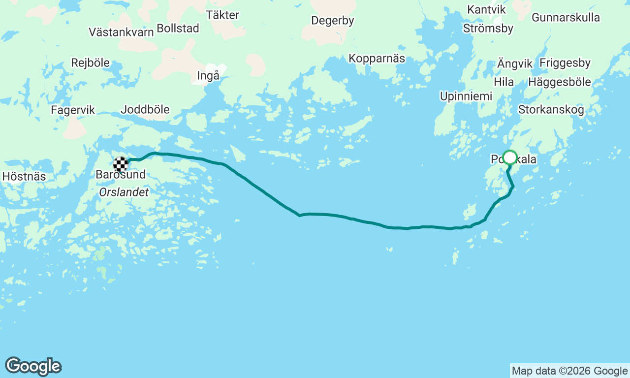 Voyage map