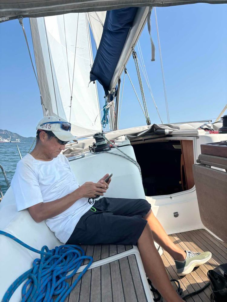 Voyage photo from Andrews new boat trial day
