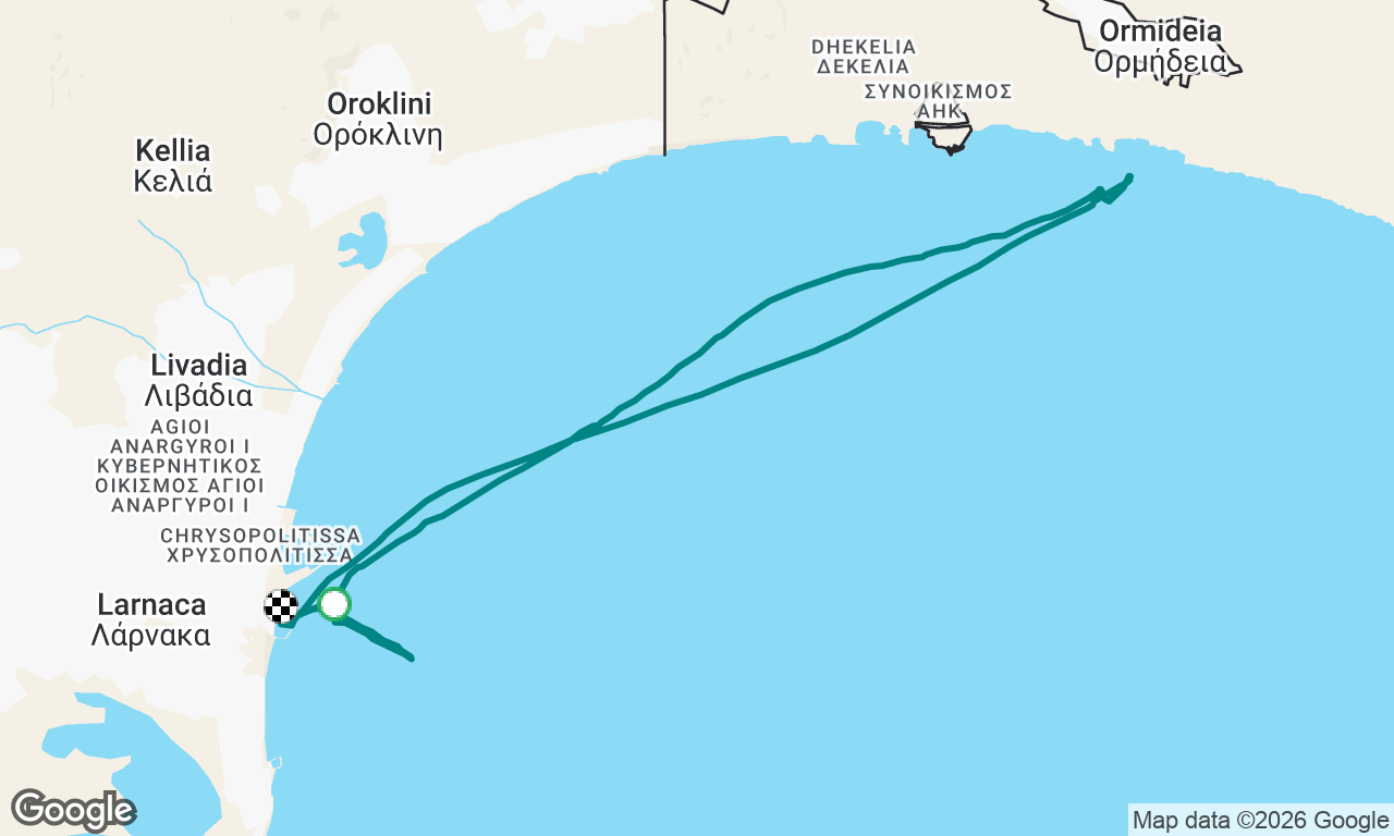 Voyage map