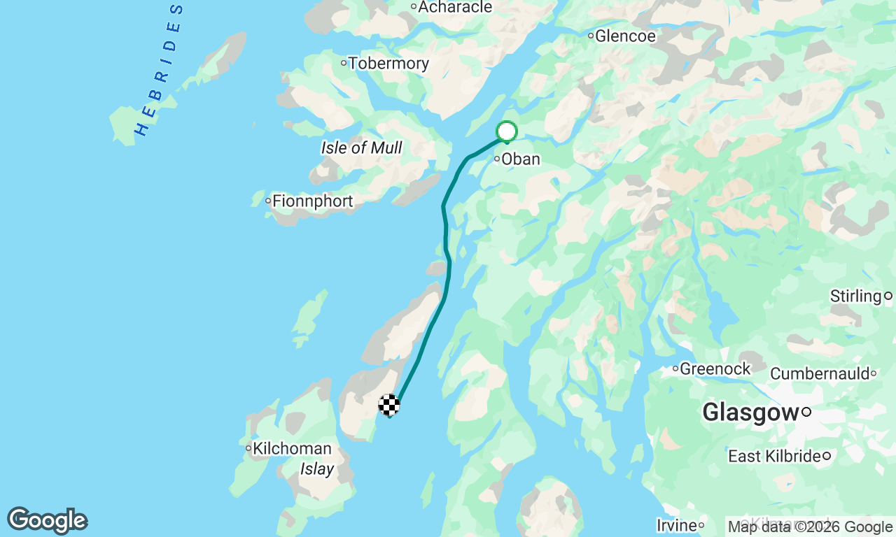 Voyage map