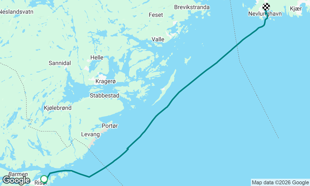 Voyage map