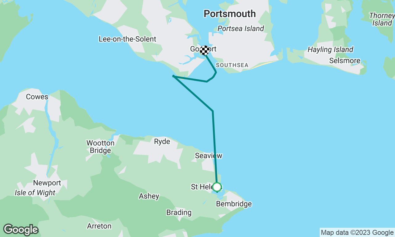 Bembridge to Stokes Bay & Haslar Marina 