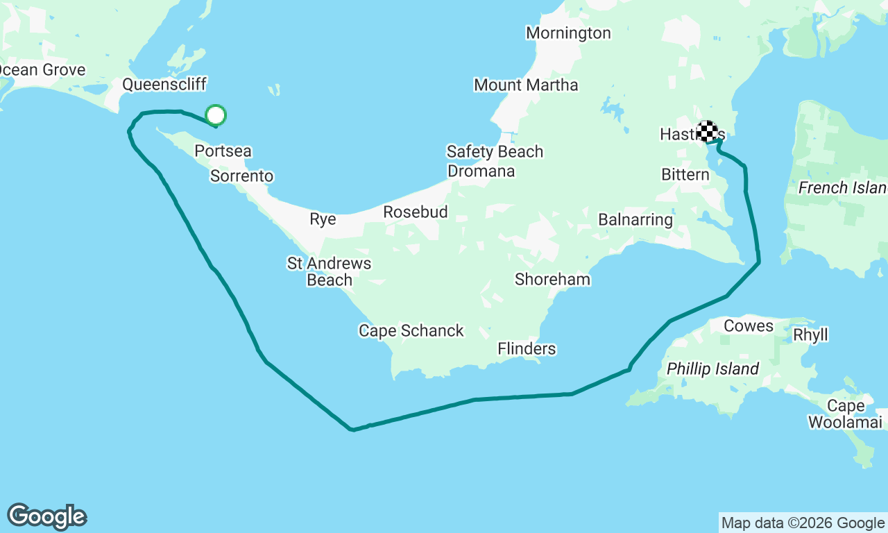 Final leg to Hastings