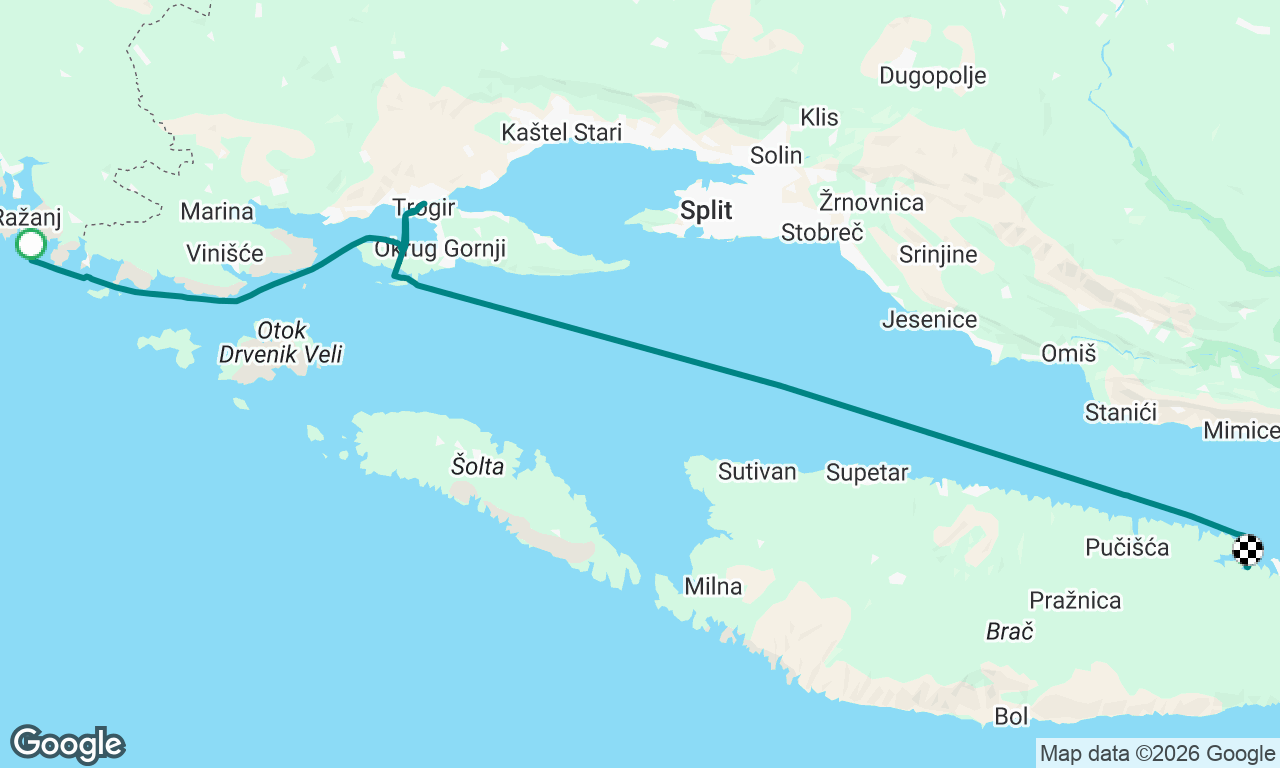 Voyage map