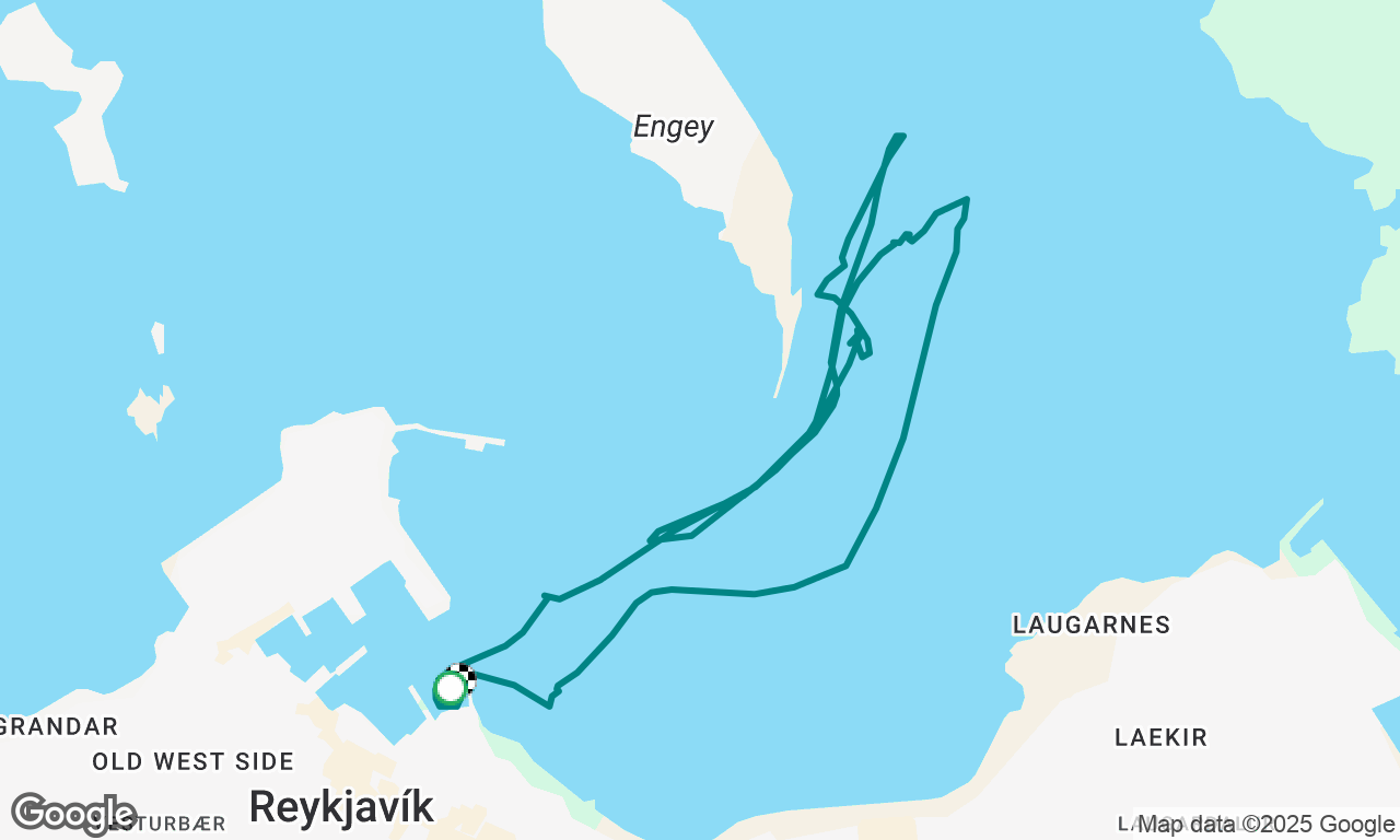 Kvöldsigling og kakó