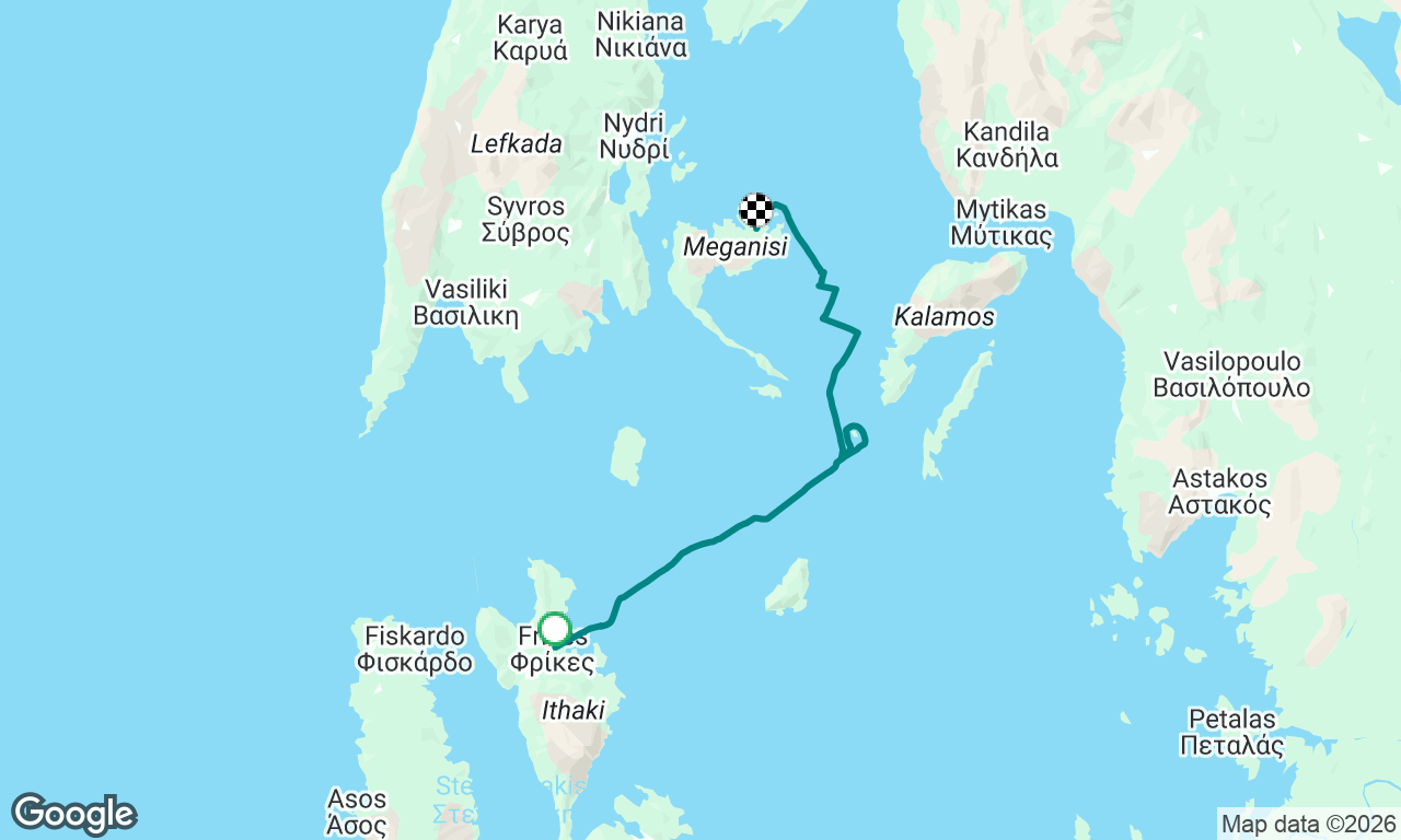 Voyage map