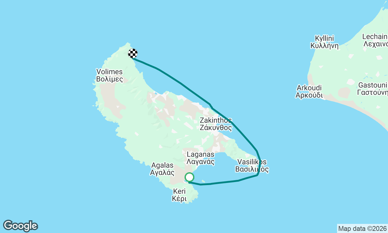 Voyage map