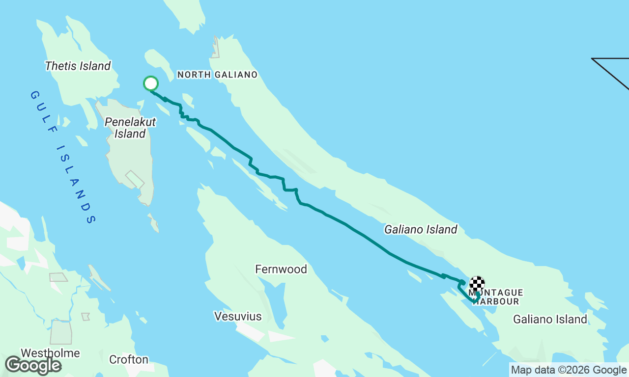 Gybing our way to Montegue and anchoring