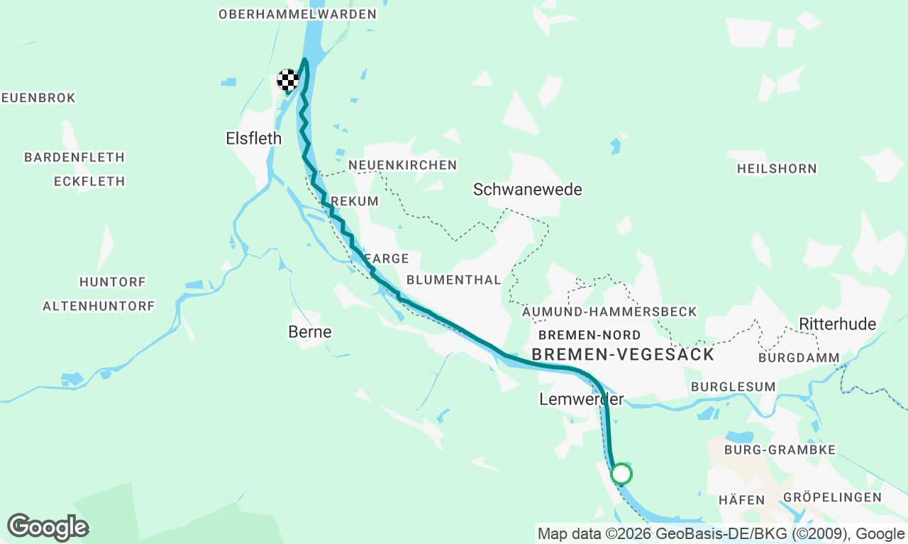 Voyage map