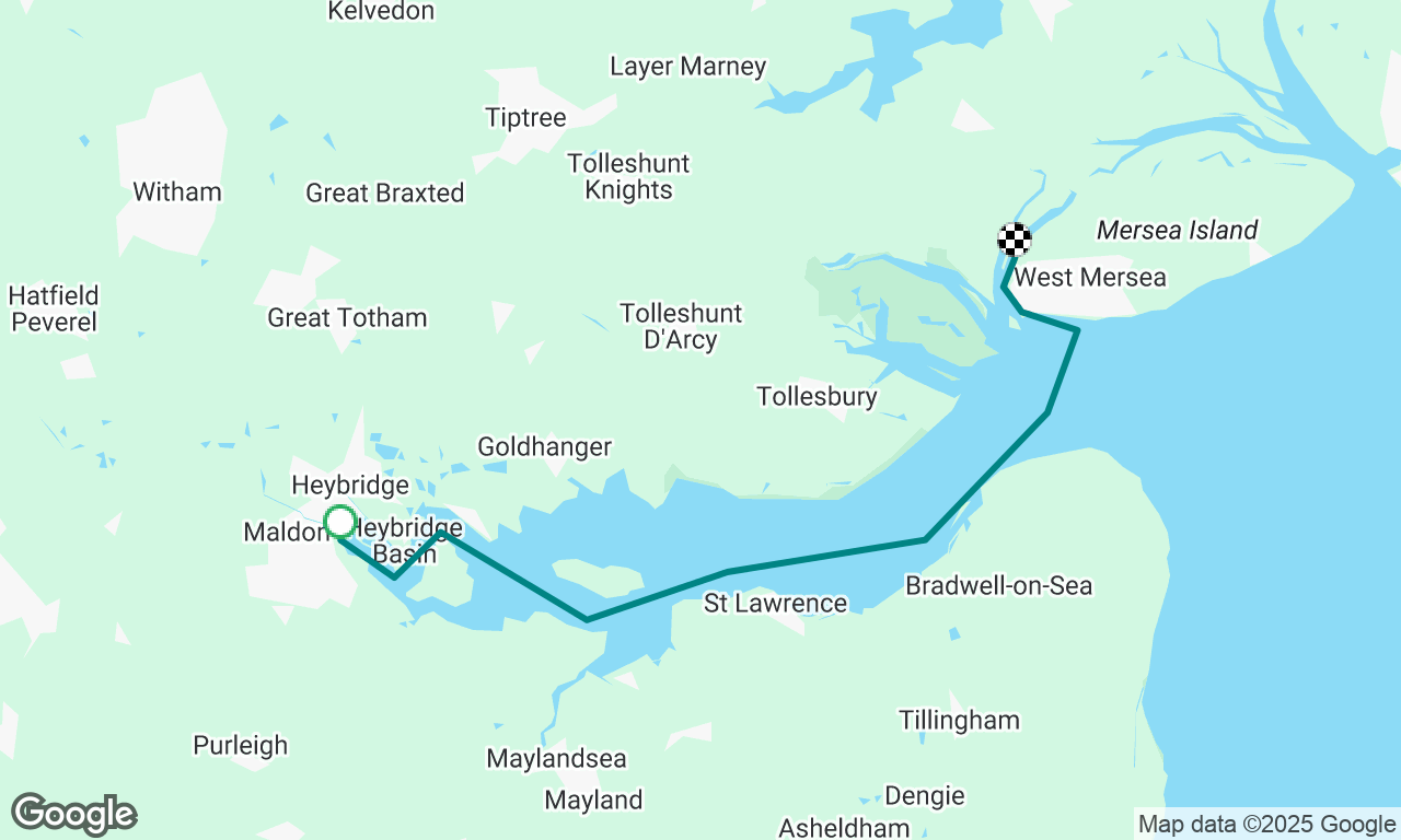Maldon to West Mersea