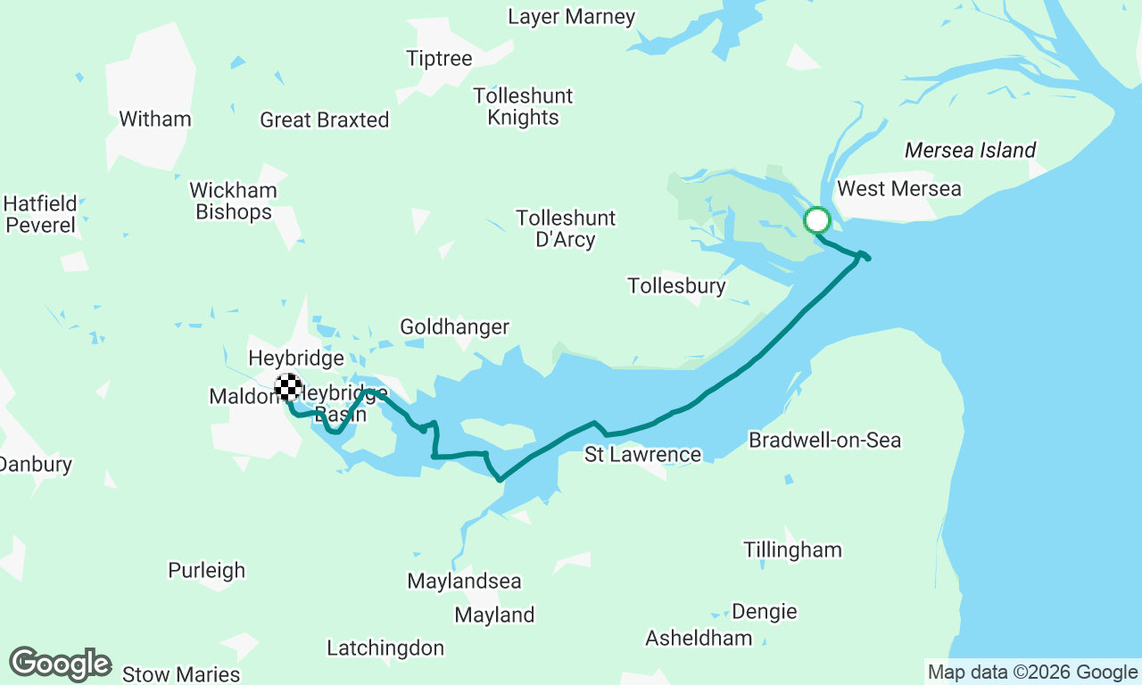 Mersea to Maldon
