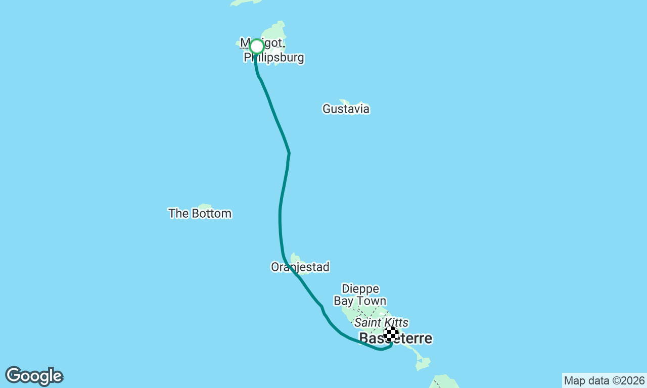Voyage map