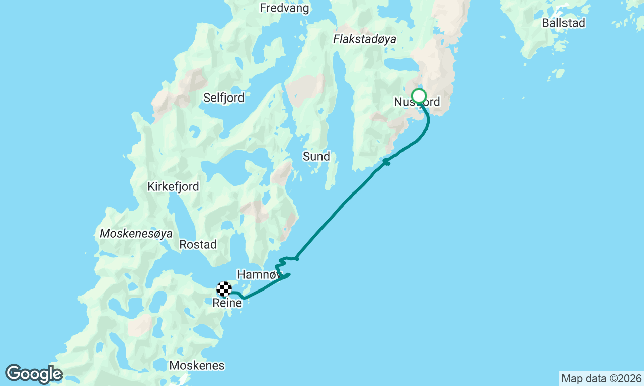 Voyage map