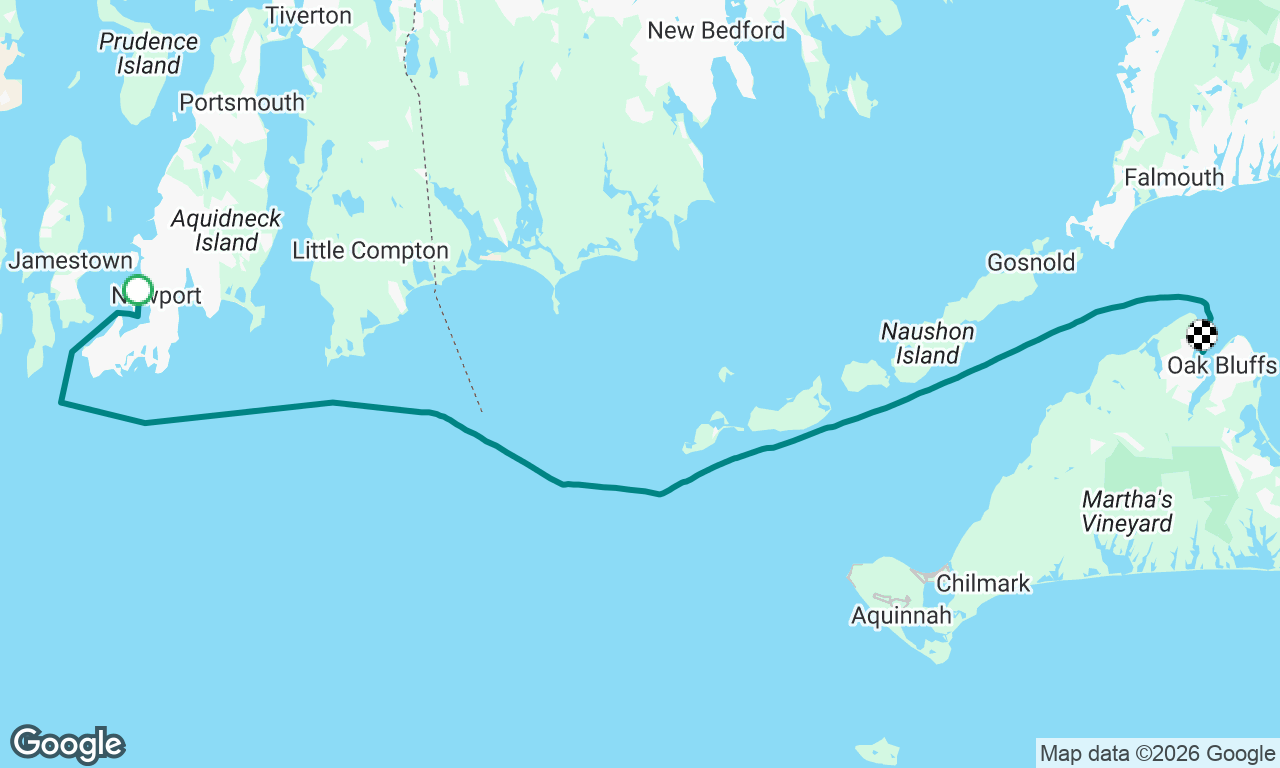 Newport to Martha’s Vineyard