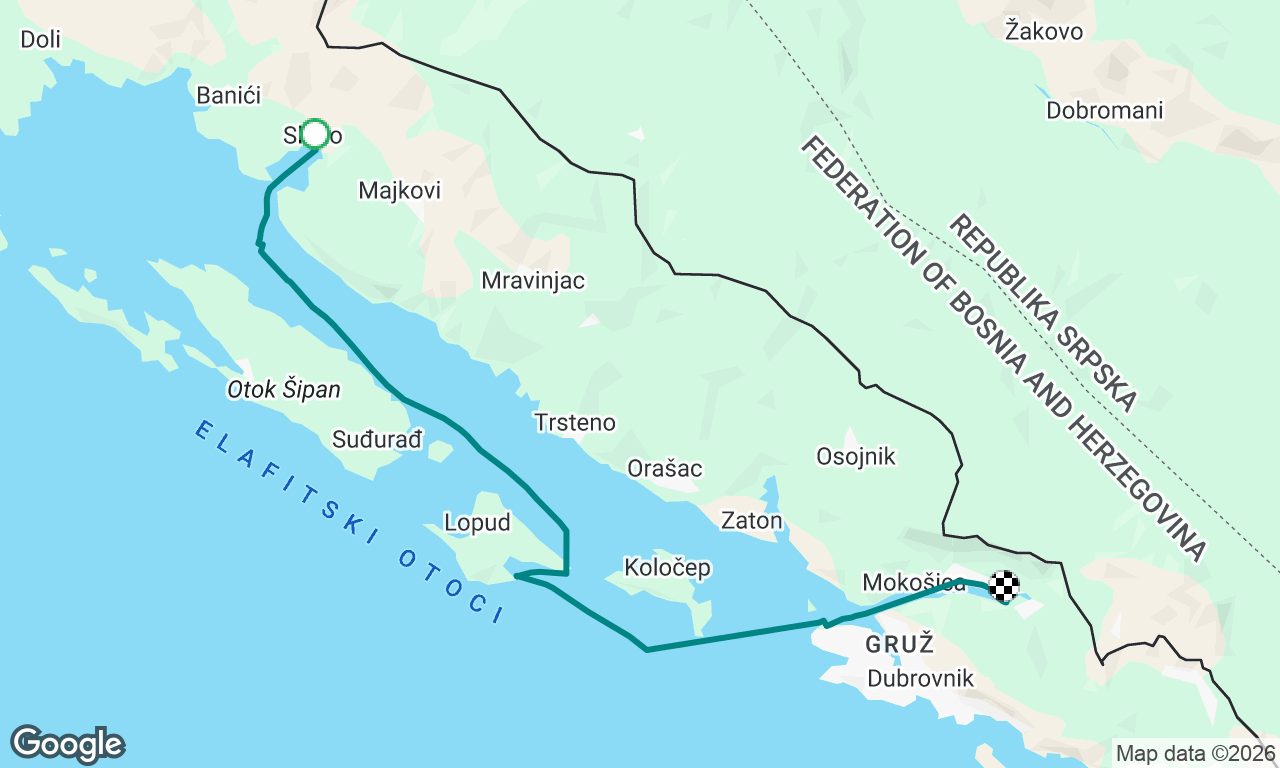 Voyage map