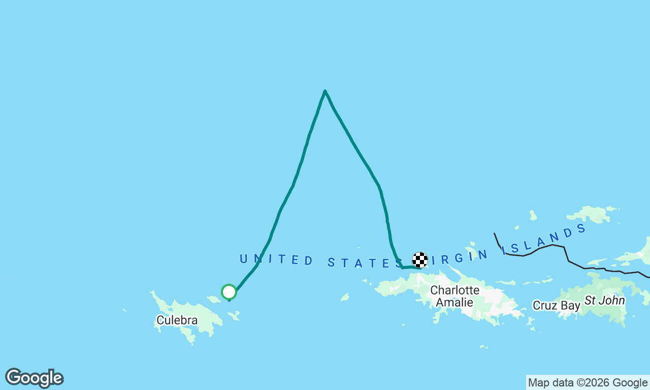Culebra to St Thomas 