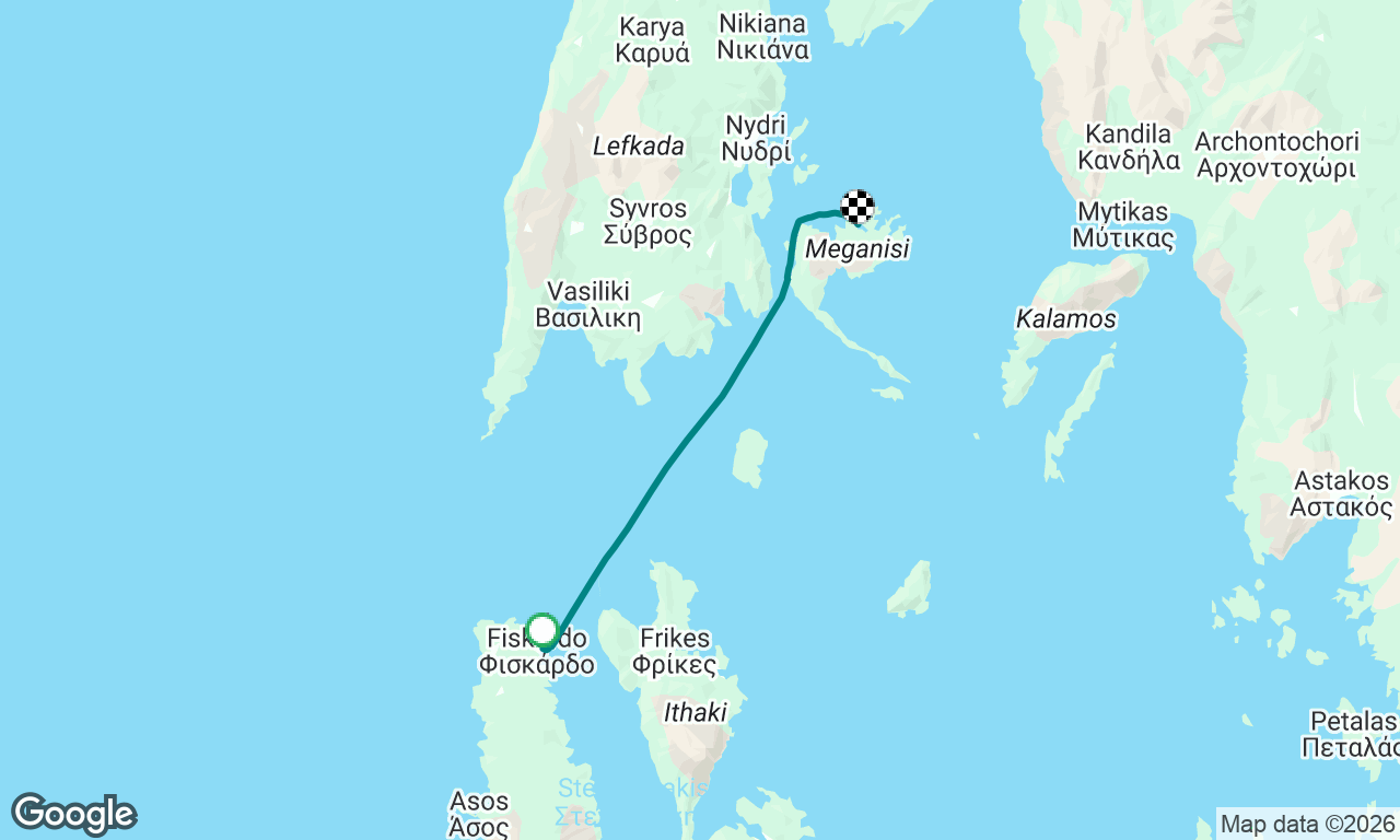 Voyage map