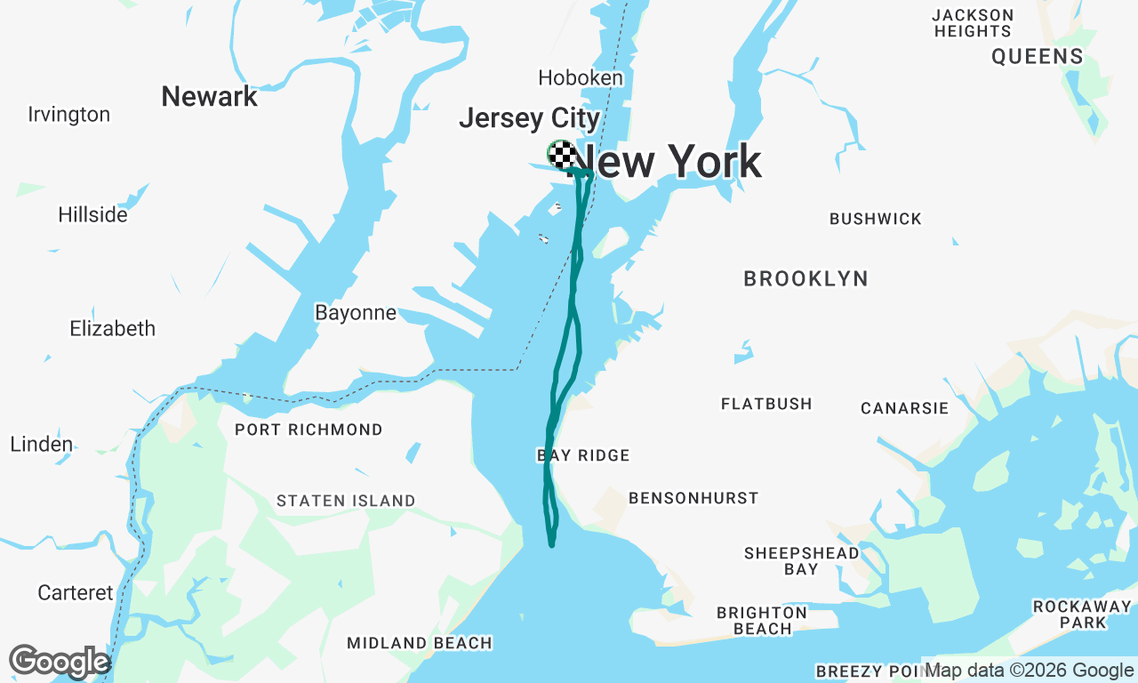 Voyage map