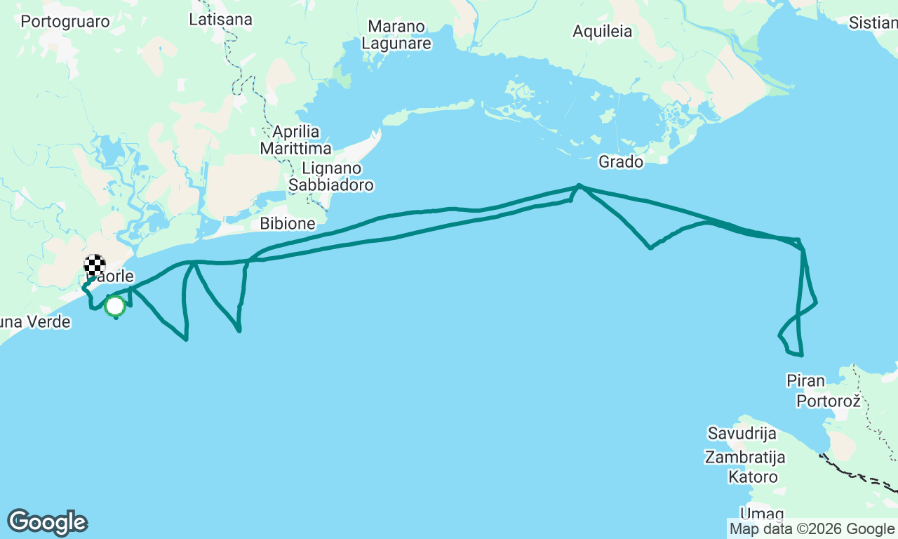 Voyage map