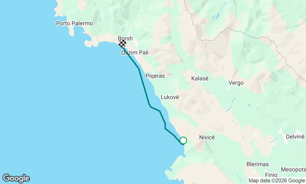 Voyage map