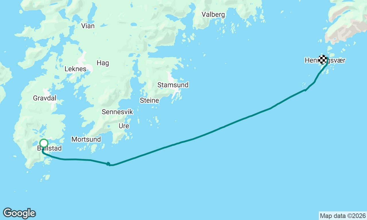 Voyage map